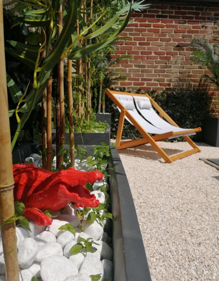 L'Escale Tropicale, Appartement Independant Avec Terrasse Privative Saint-Quentin  Exterior photo