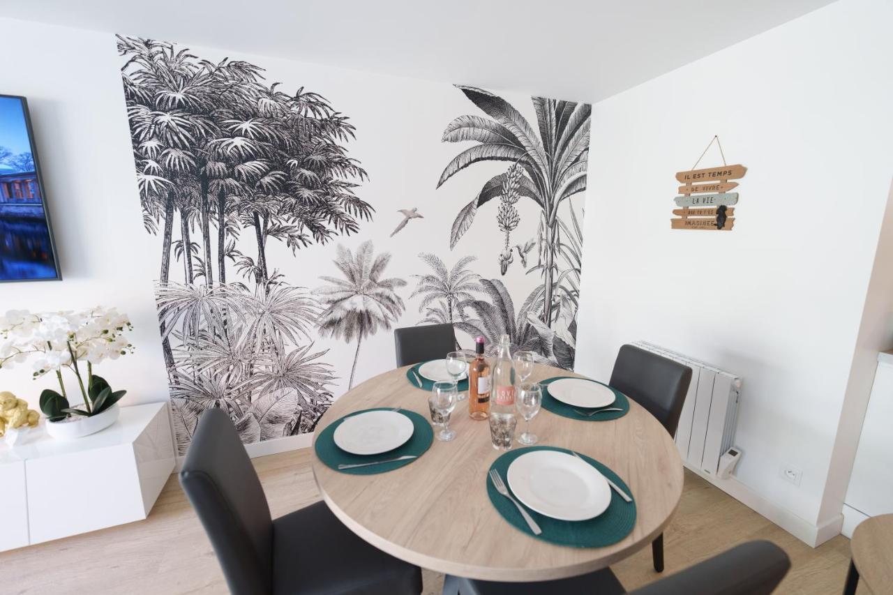 L'Escale Tropicale, Appartement Independant Avec Terrasse Privative Saint-Quentin  Exterior photo