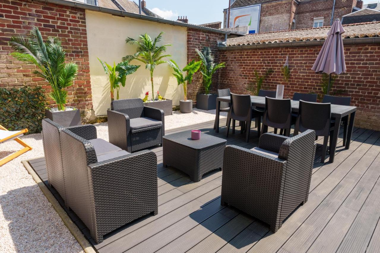 L'Escale Tropicale, Appartement Independant Avec Terrasse Privative Saint-Quentin  Exterior photo